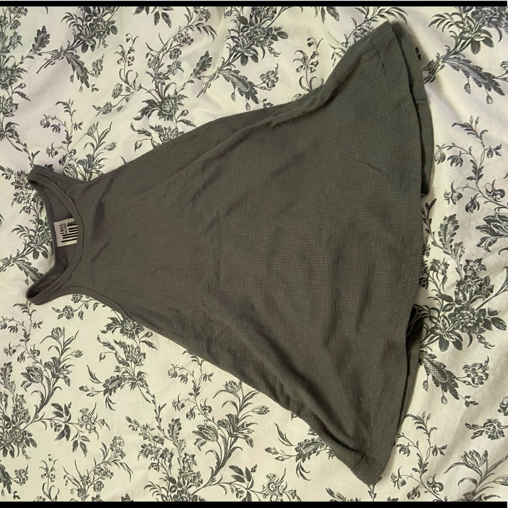 Free People Gray Tank